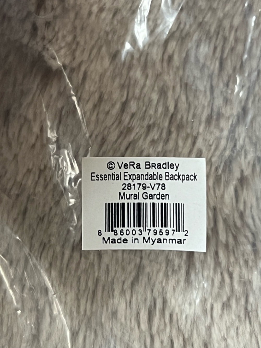 Vera Bradley Quilted Large Backpack - Picture 5 of 5